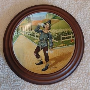 🌺 VTG Framed Knowles First Issue China Plate - Ltd. Ed.